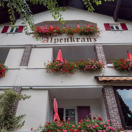 住宿加早餐酒店 Gaestehaus Alpenkranz 加爾米施-帕滕基興